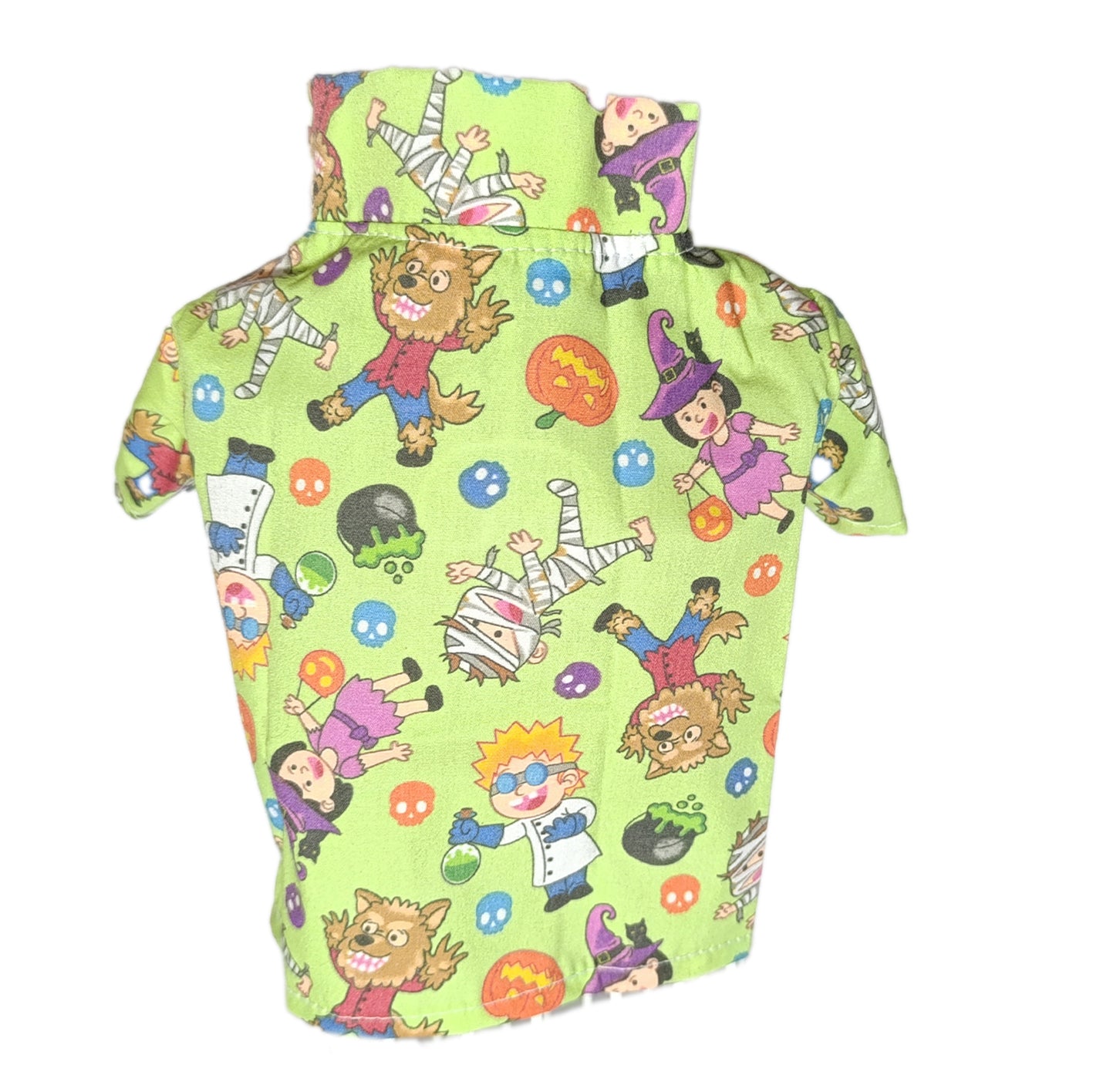Camisa Verde Halloween sin letrero