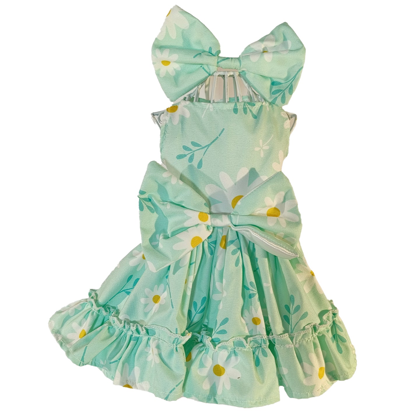 Vestido Margaritas aqua