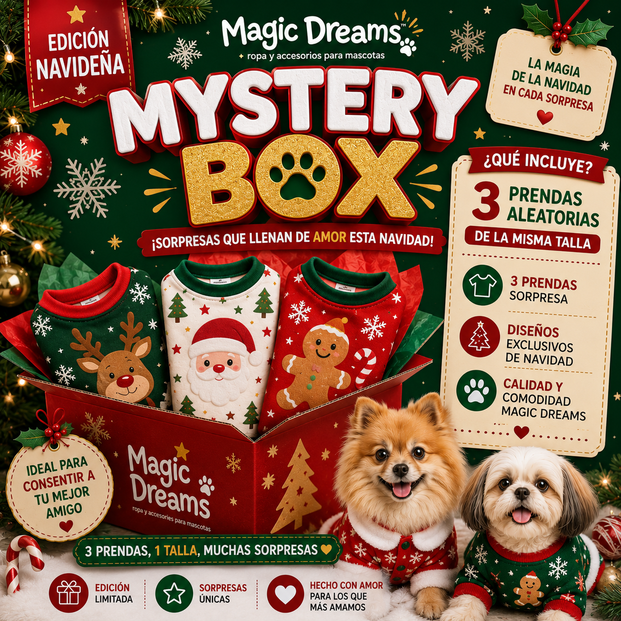 Magic Mistery Box Hembra Edicion Navidad