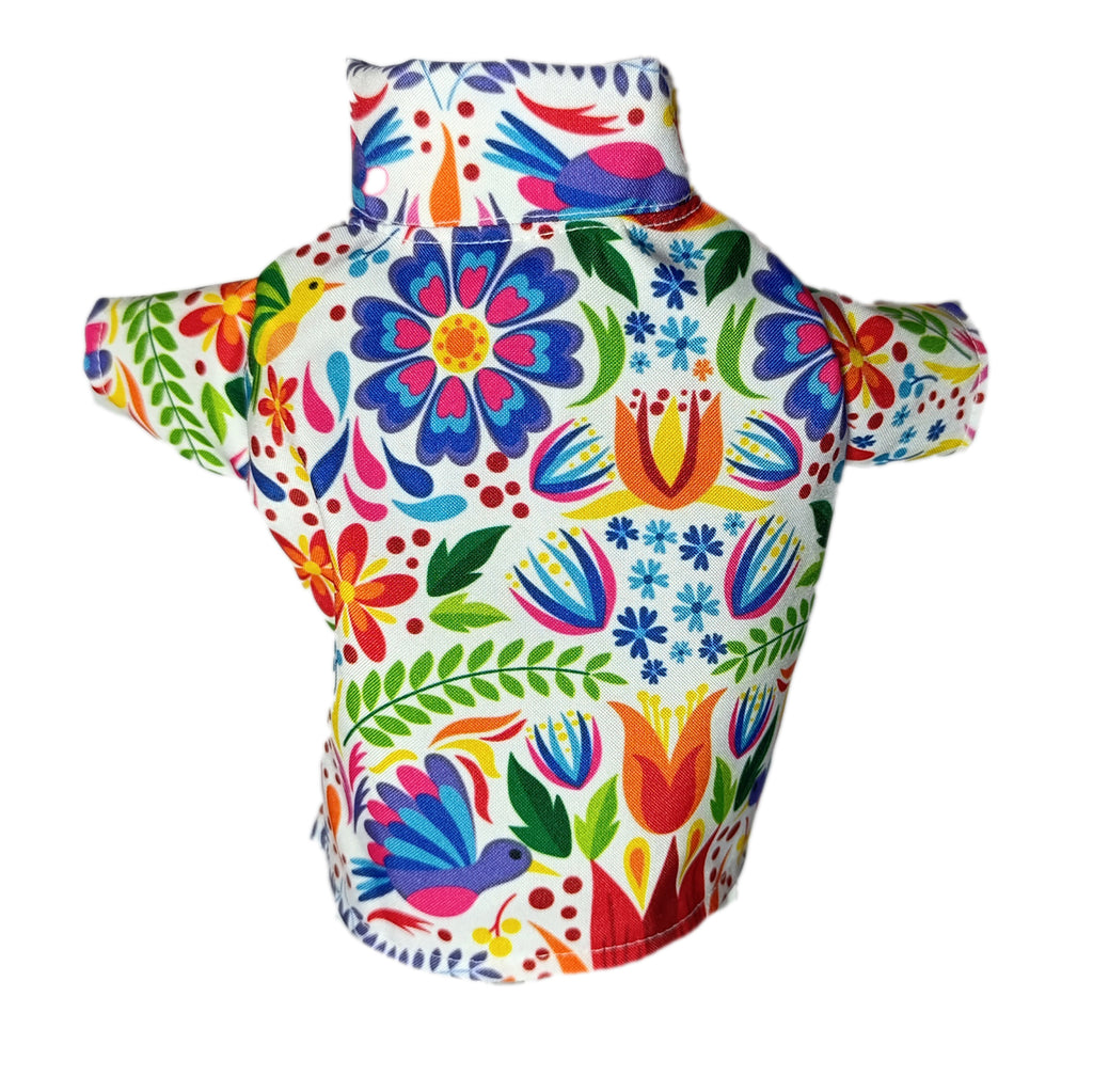 Camisa Alegrijes Blanca colorida