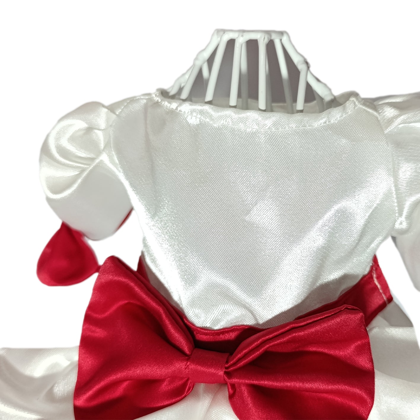 Vestido Navidad Blanco con rojo