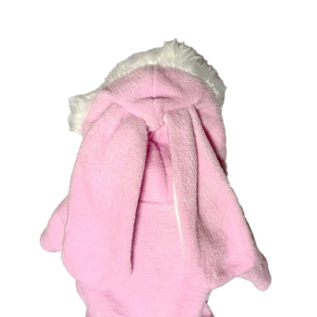 Enterizo polar conejito rosa