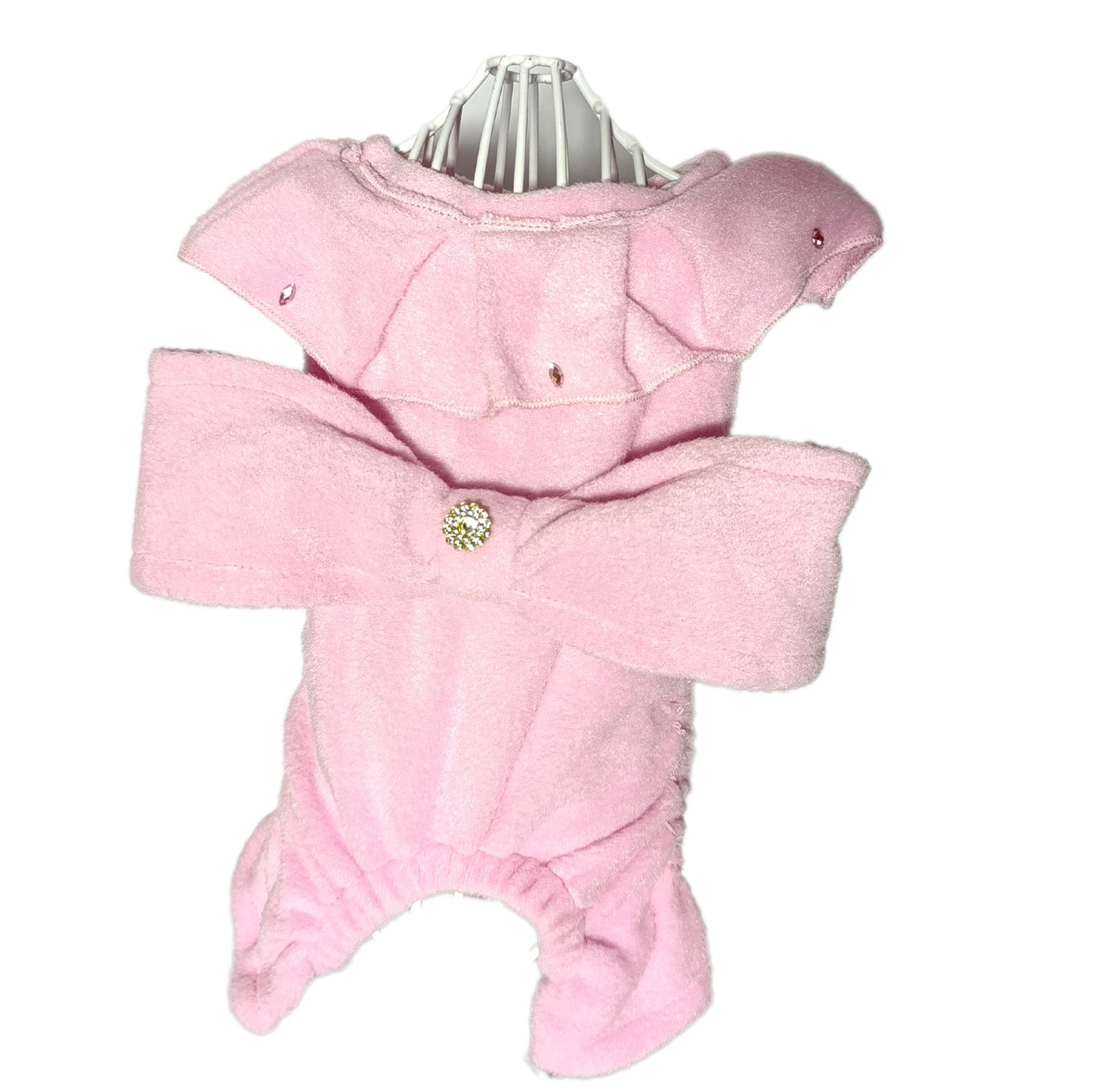 Enterizo polar Rosa