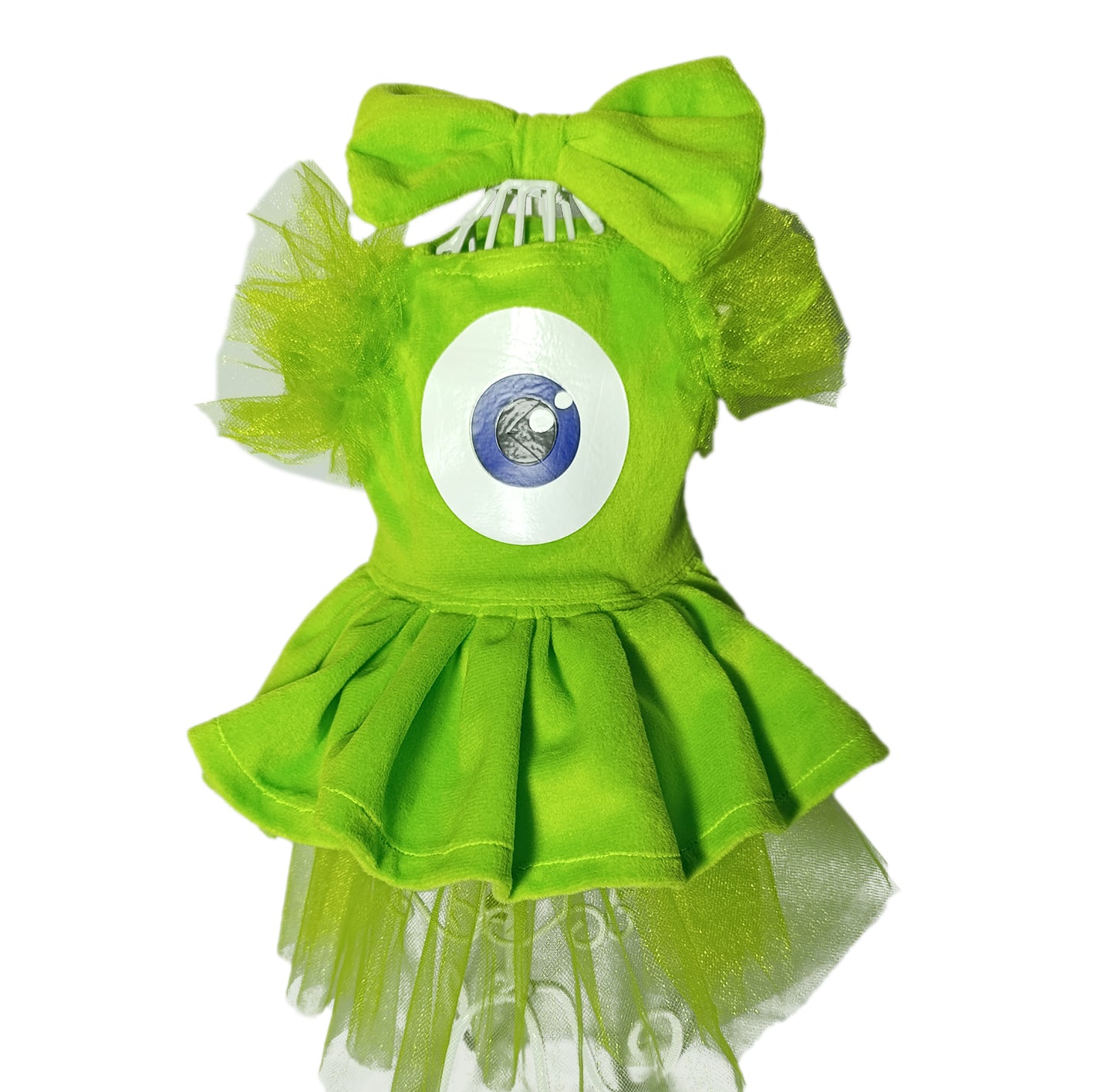 Vestido Verde mounstro