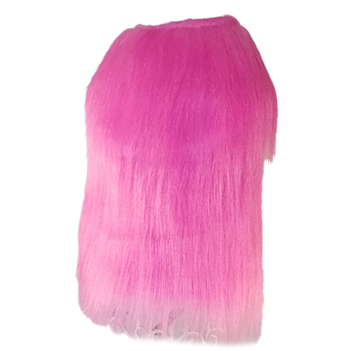 Abrigo Peluche rosa