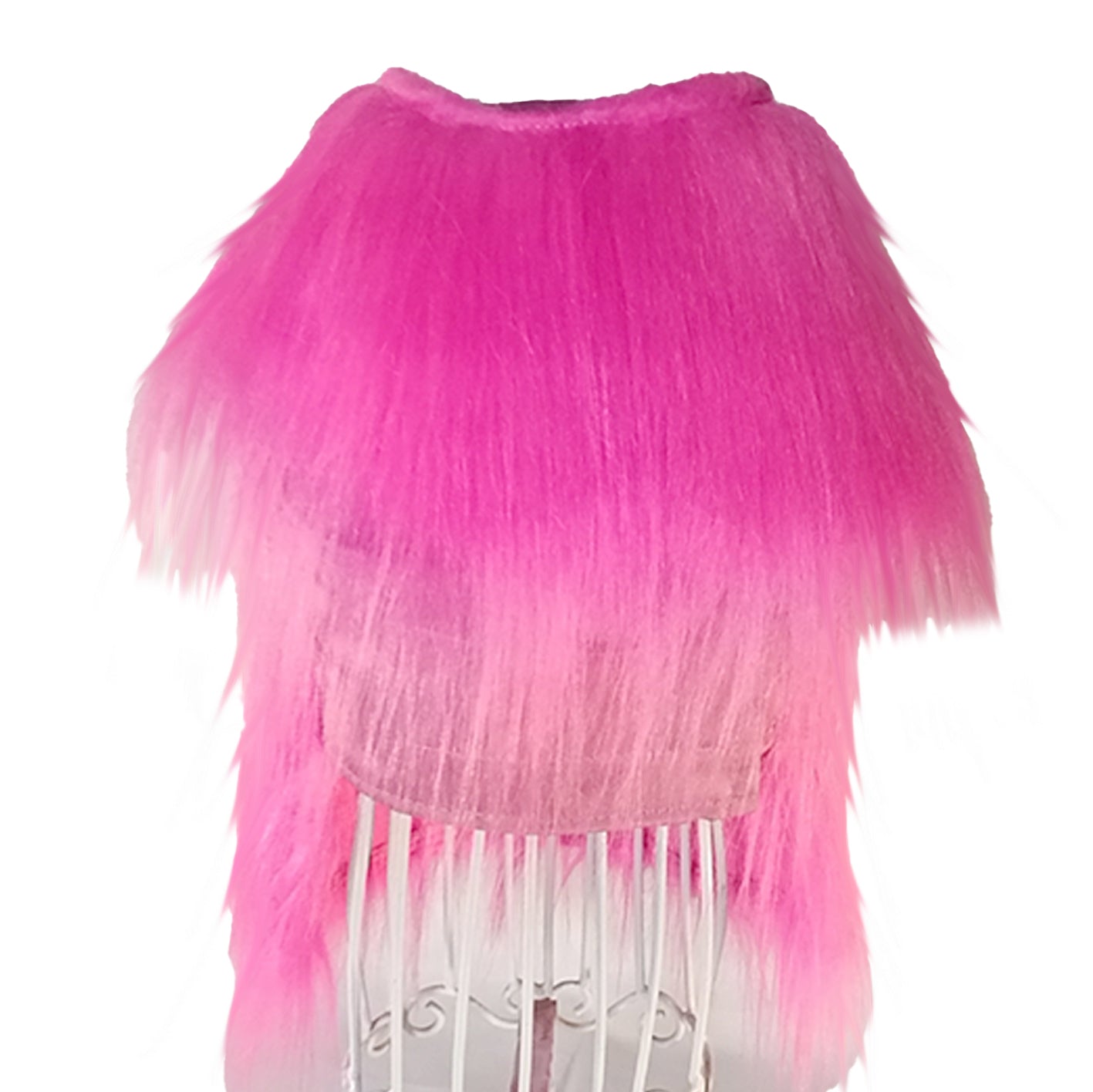 Abrigo Peluche rosa