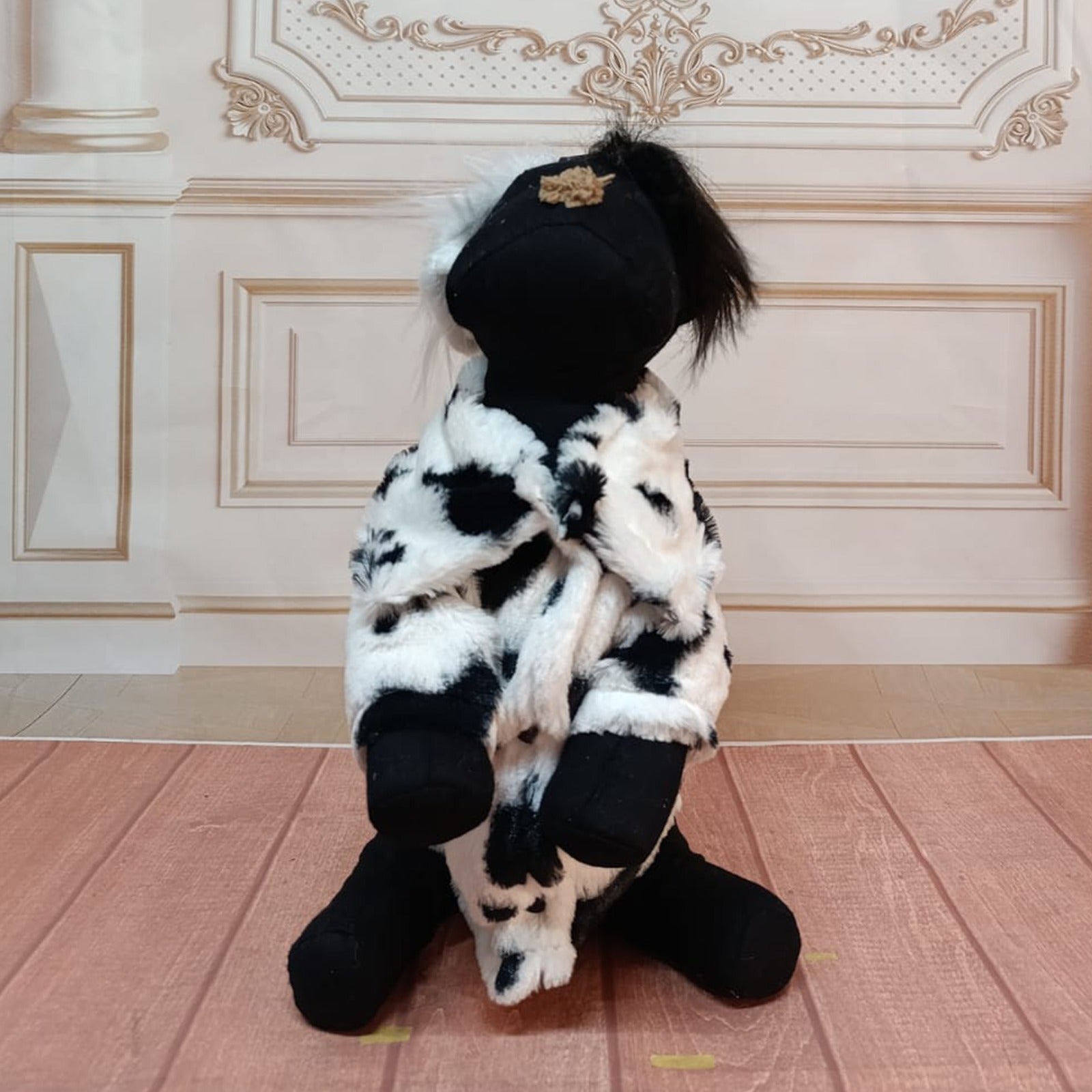 🖤🤍👑 Abrigo Cruella 👑🤍🖤