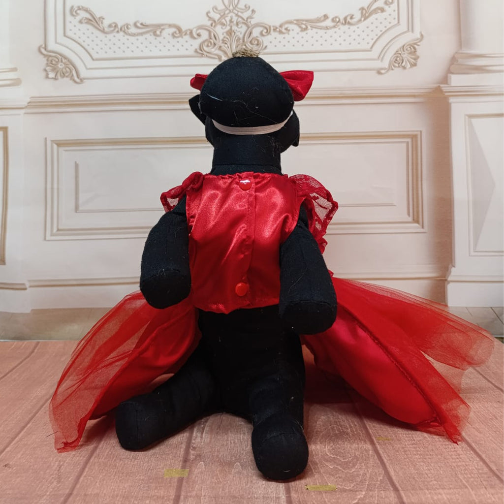 Vestido Corazones roja