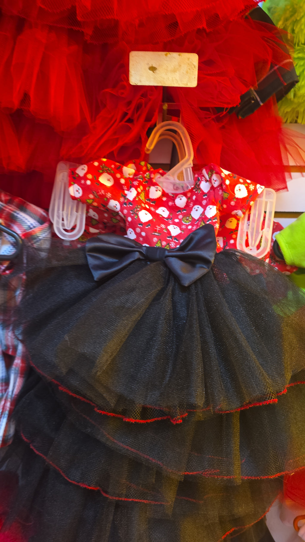 Vestidos santas tul negro