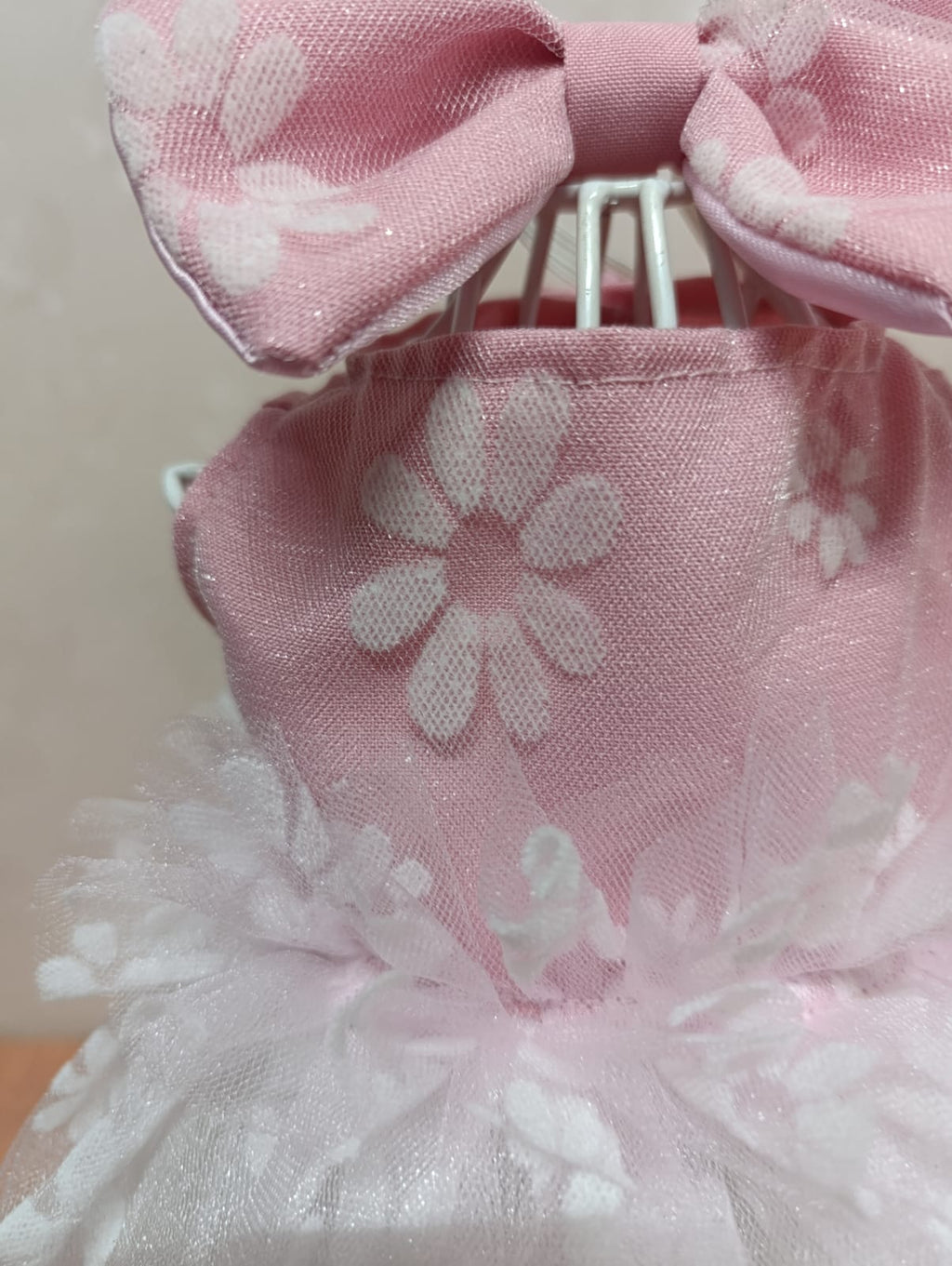 Vestido margaritas rosa