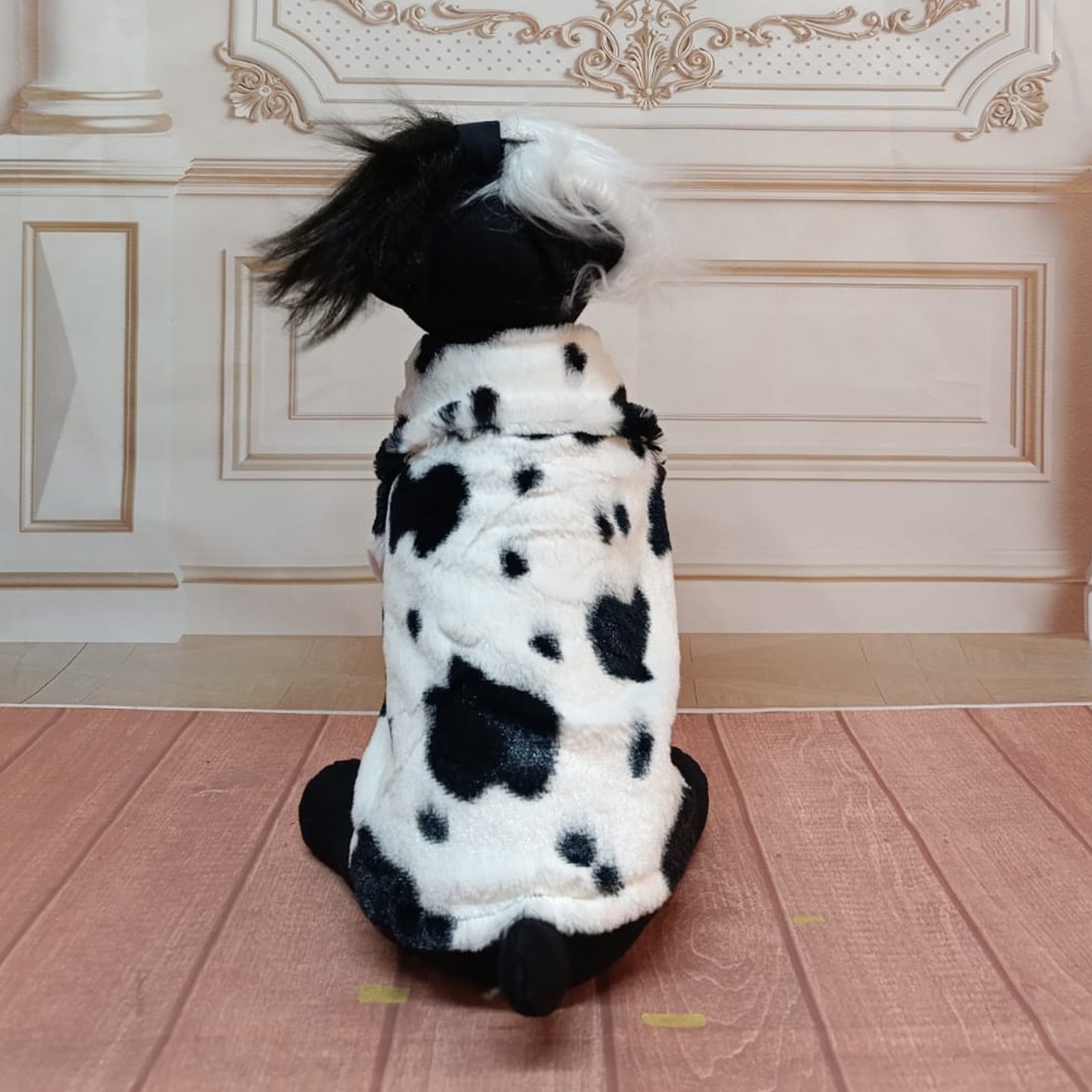 🖤🤍👑 Abrigo Cruella 👑🤍🖤