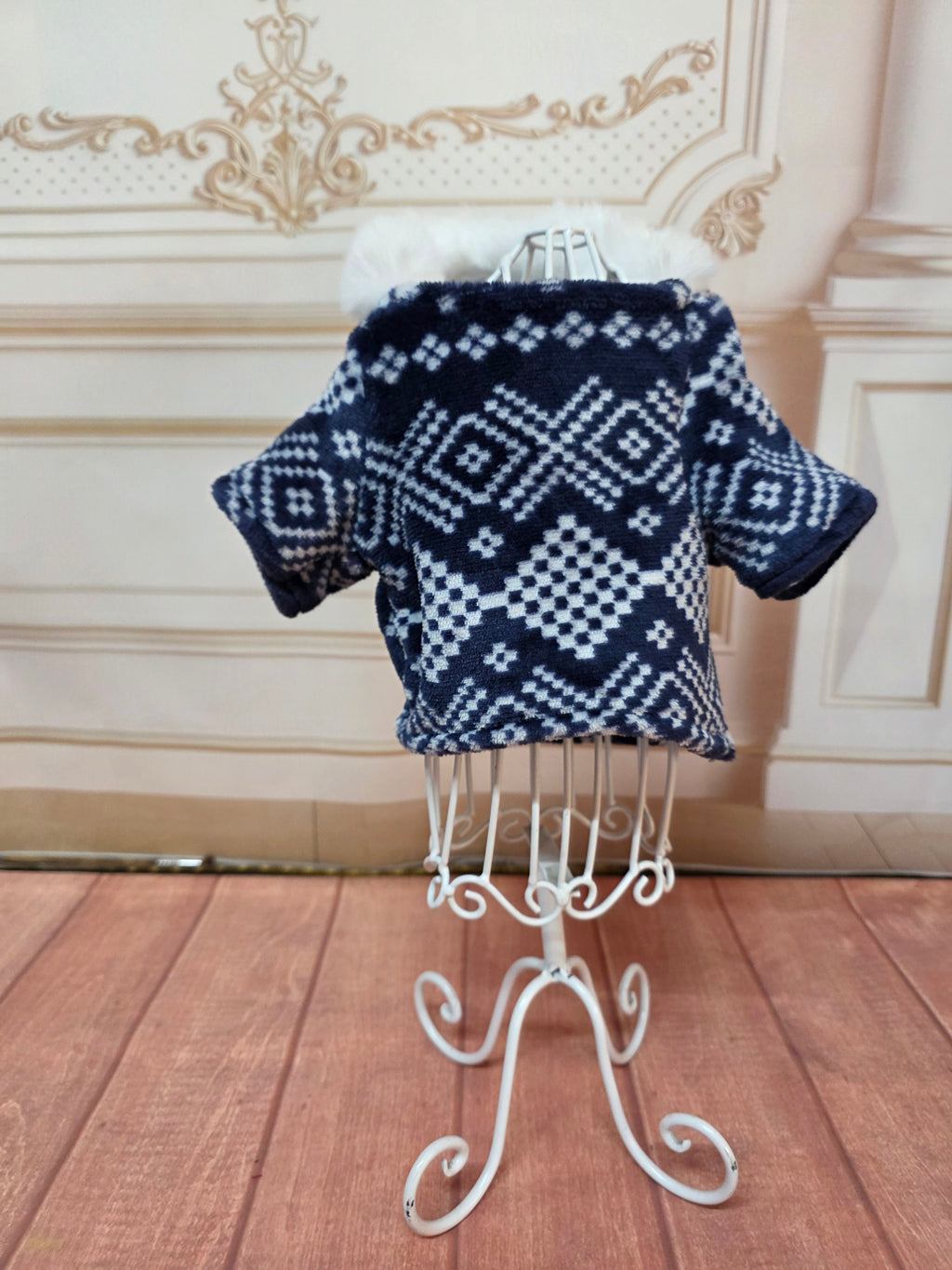 Sudadera Polar Navideña Azul