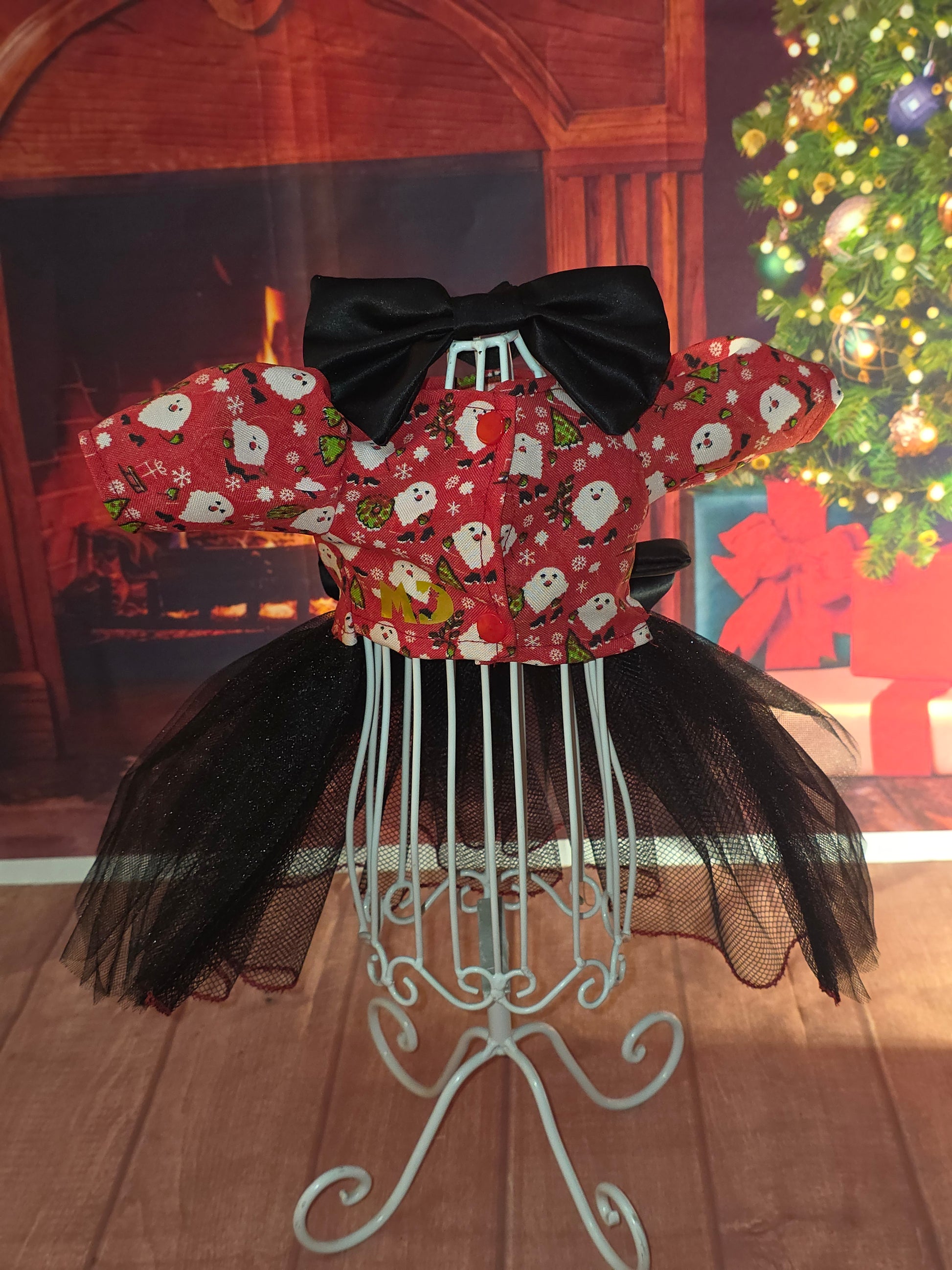 Vestidos santas tul negro