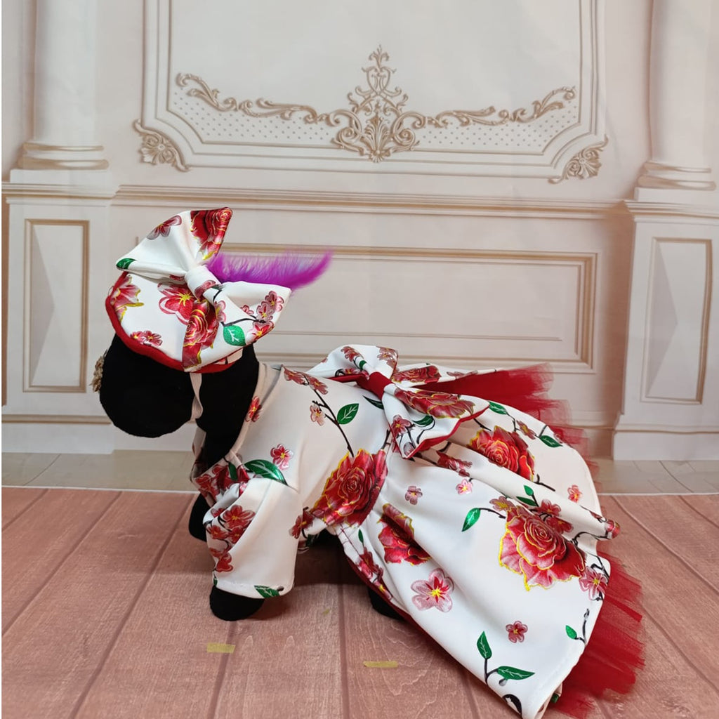 🎎❤️ Vestido Sakura Roja ❤️🎎