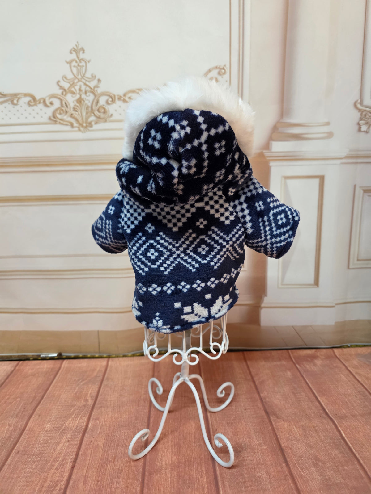 Sudadera Polar Navideña Azul