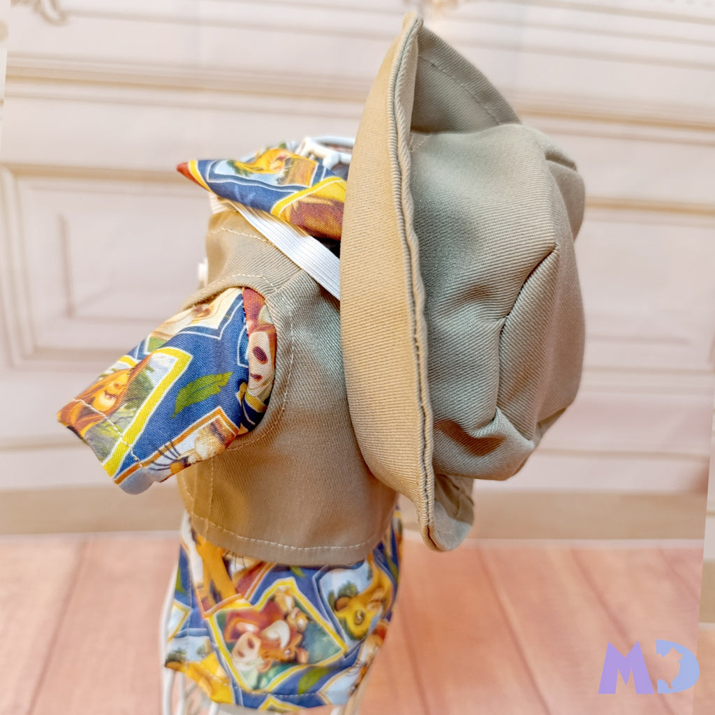 Camisa y chaleco explorador