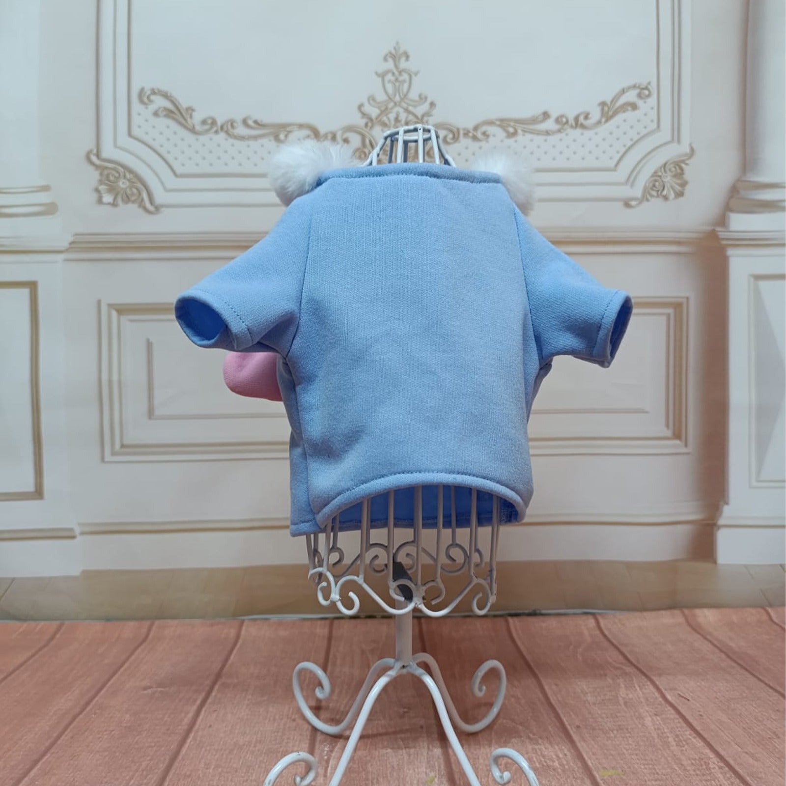 Sudadera conejito azul
