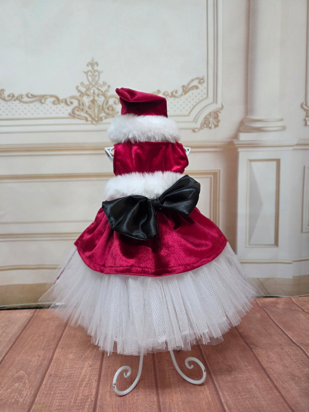 Vestido Santa delux rojo