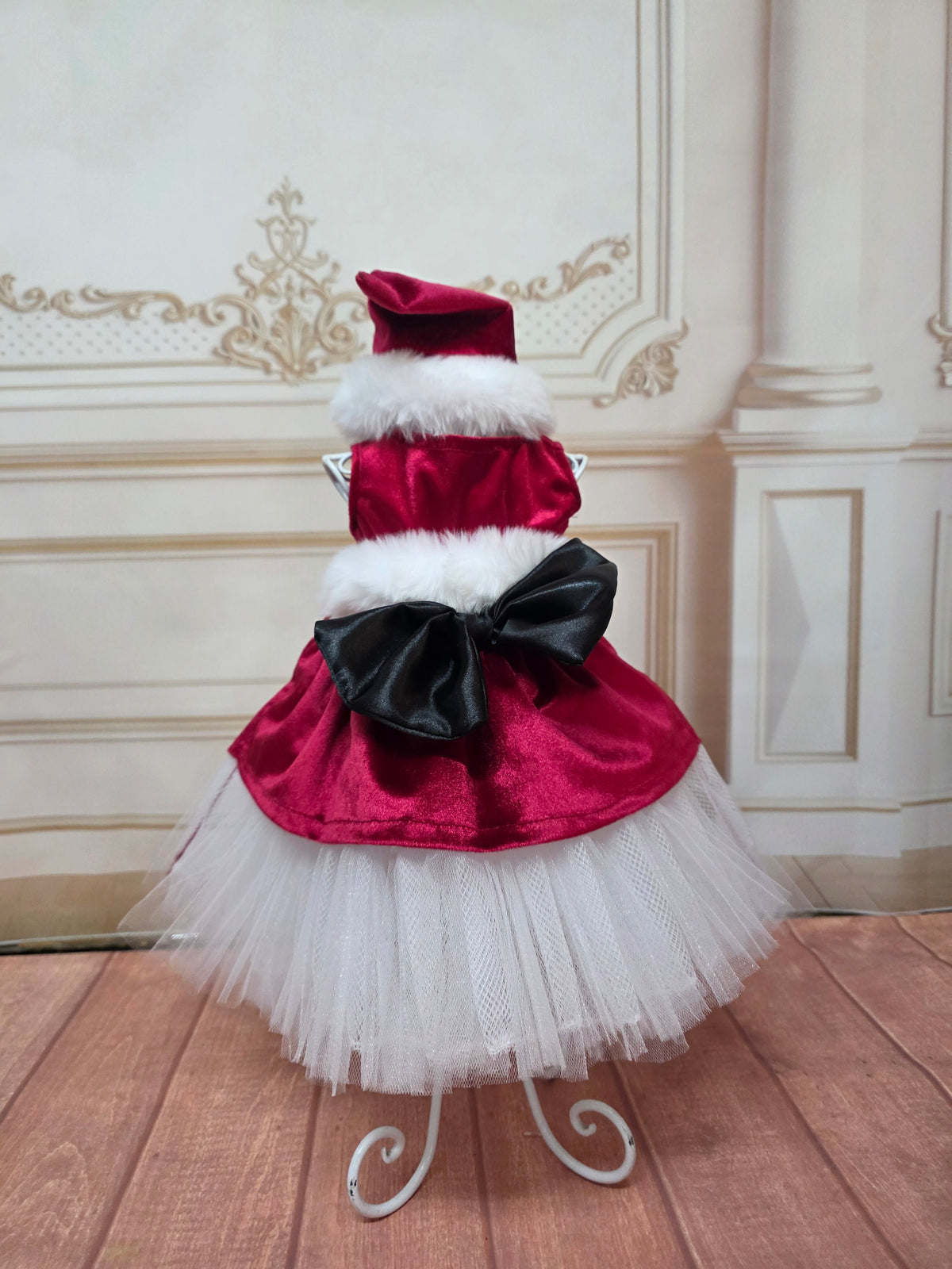 Vestido Santa delux rojo