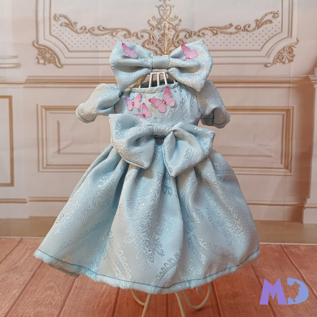 Vestido azul época