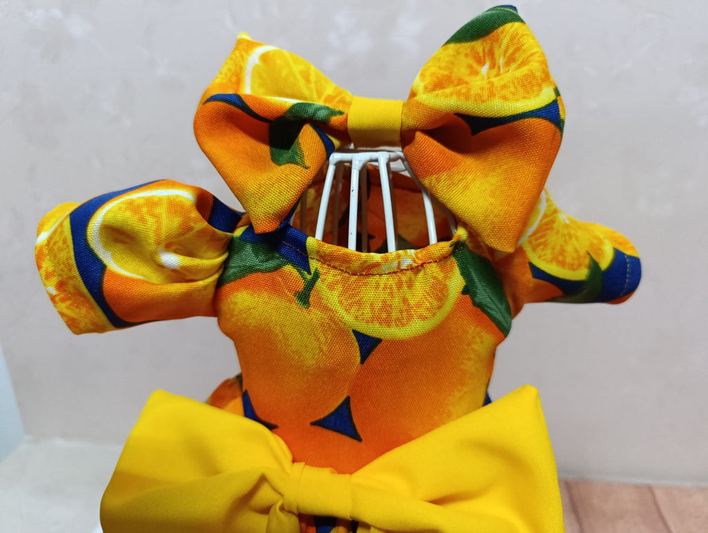 Vestido naranjas