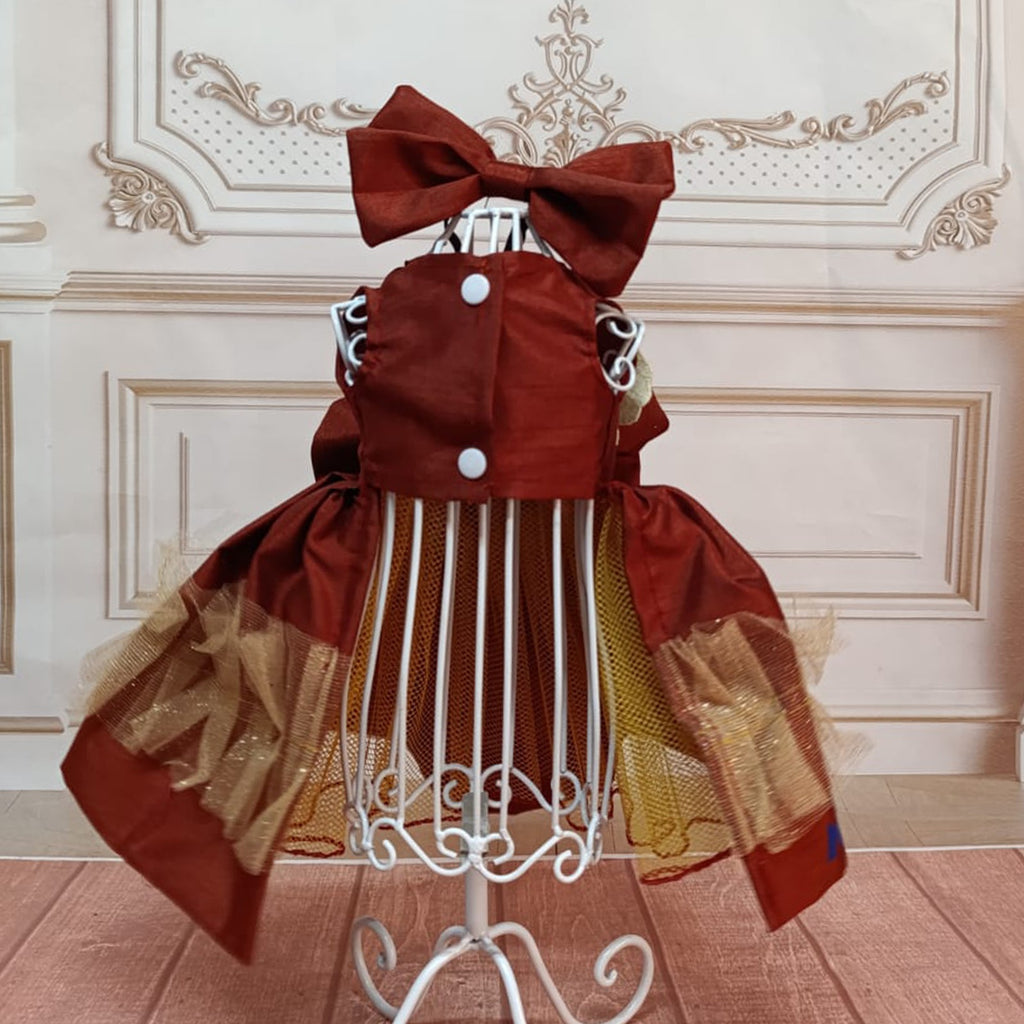 🍂🤎✨ Vestido Bronce de Otoño ✨🤎🍂