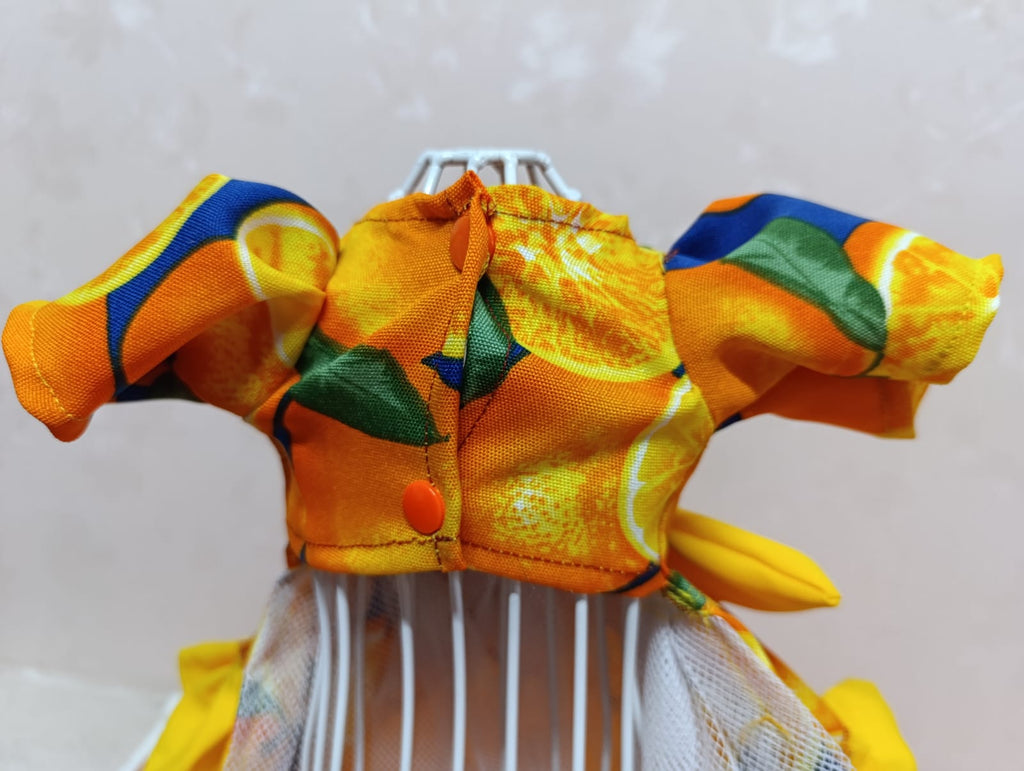 Vestido naranjas