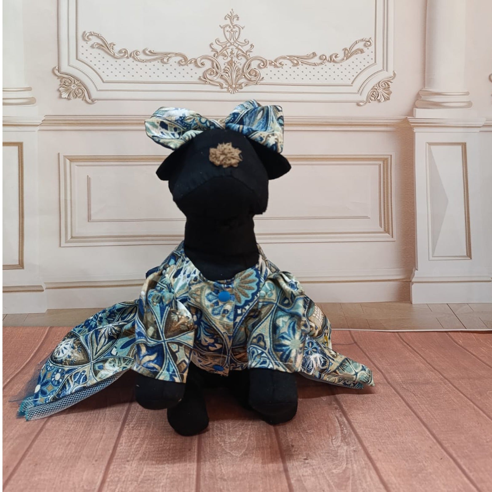 Vestido Talavera Real 💙🤍