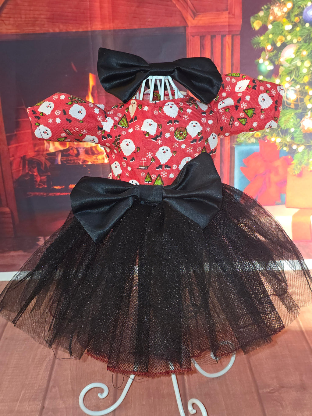 Vestidos santas tul negro