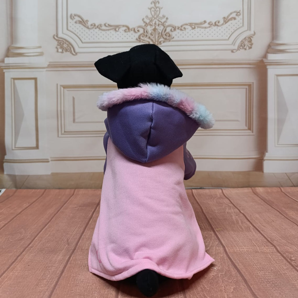 Sudadera unicornio morado rosa