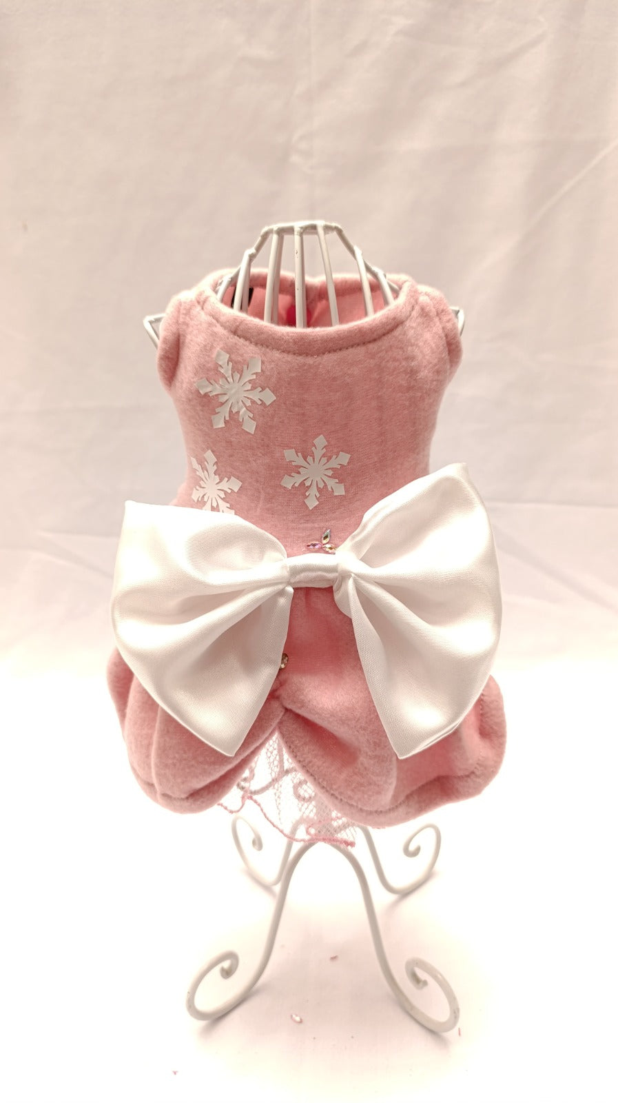 Vestido Santa Claus polar Rosa