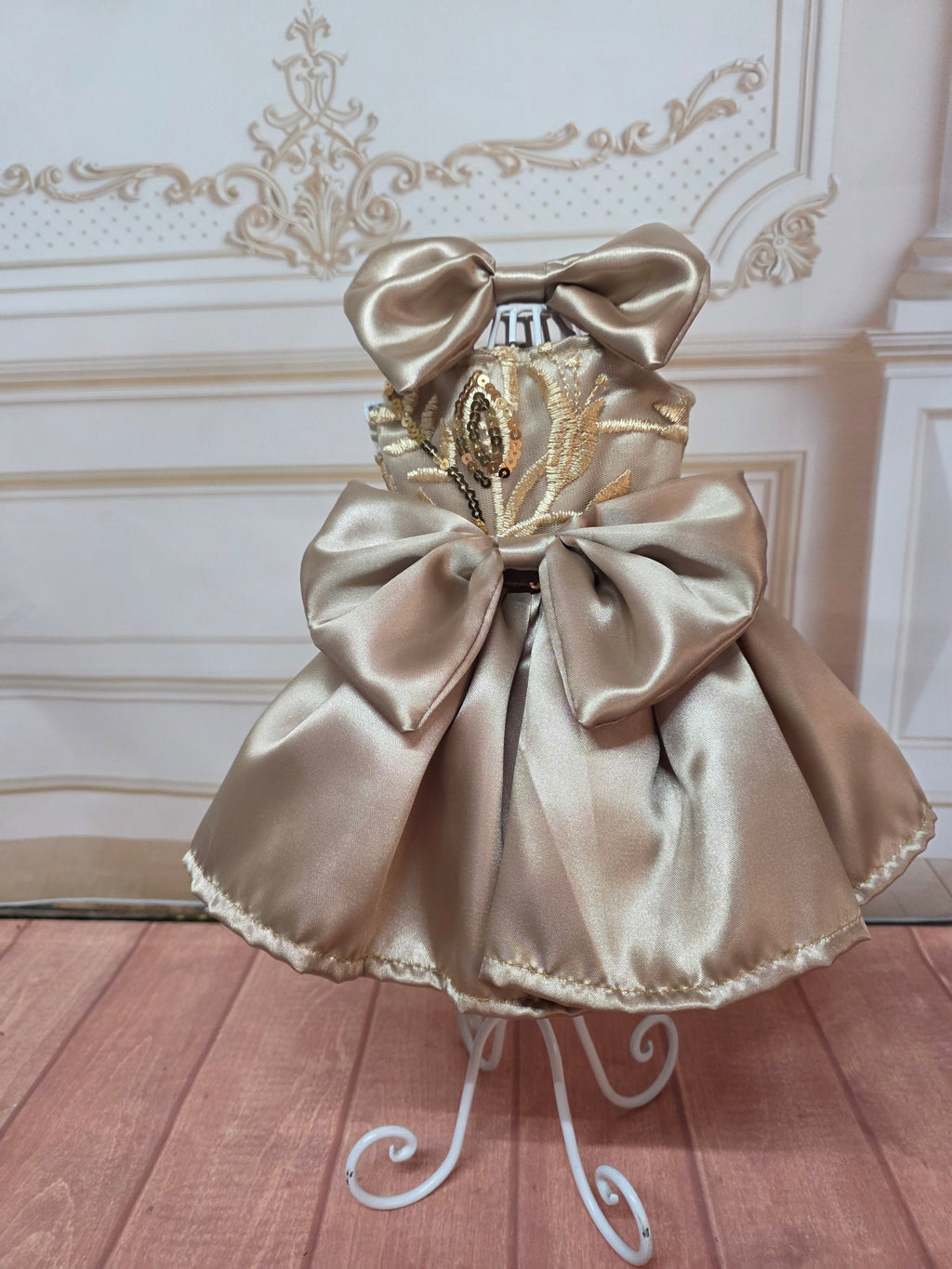 Vestido Dorado Gala