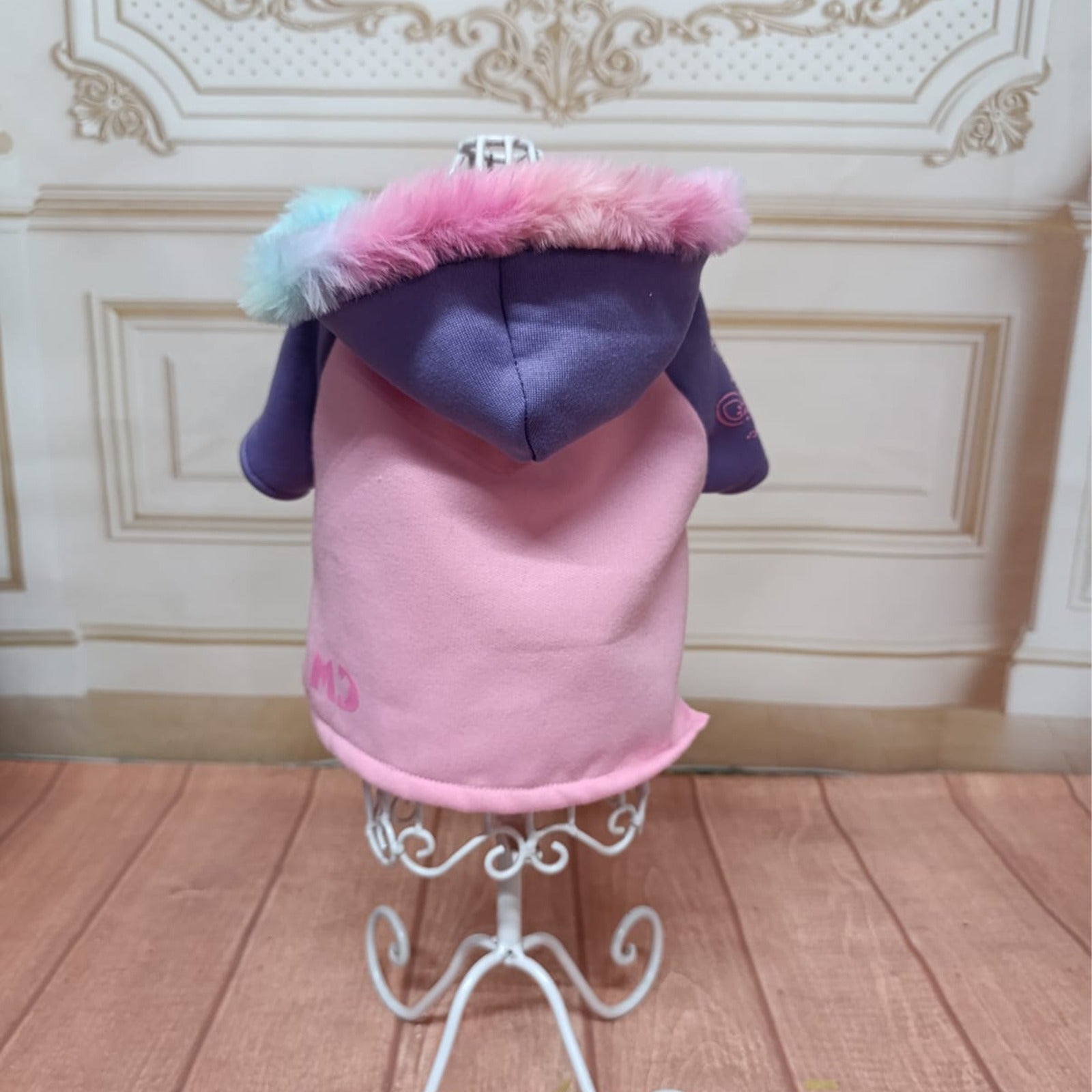 Sudadera unicornio morado rosa