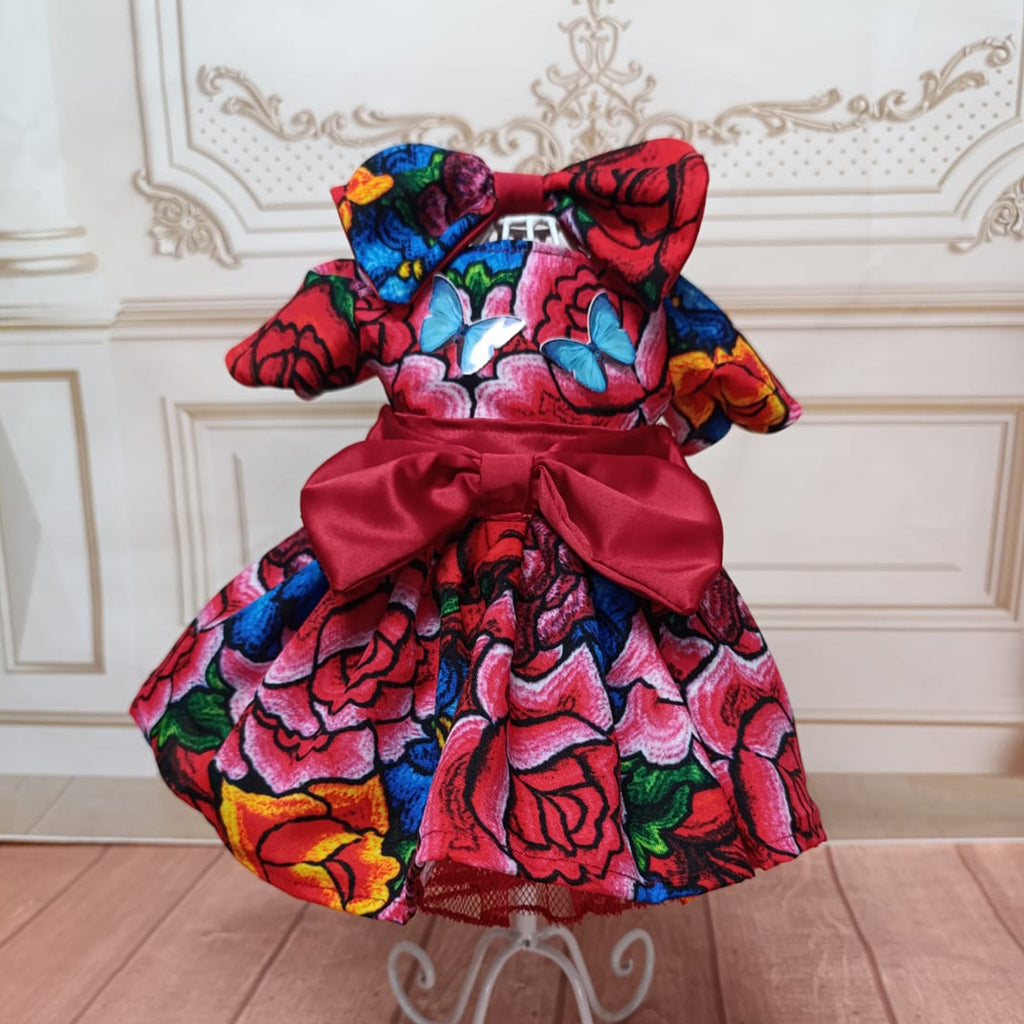 🌺🦋 Vestido Jardín Encantado 🦋🌺