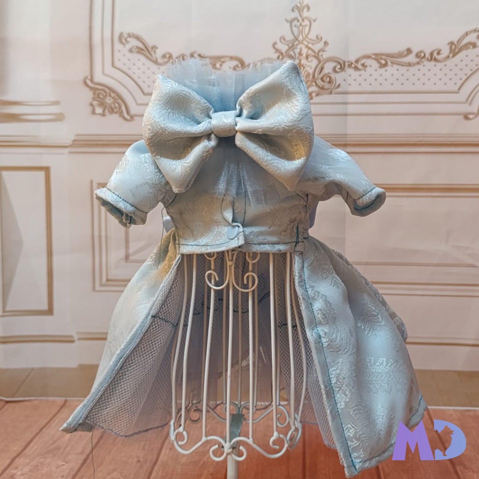 Vestido azul época