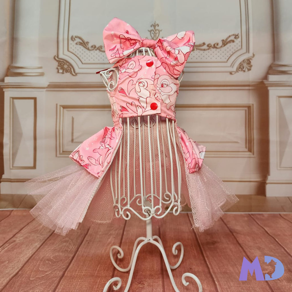 Vestido conejitos tutu