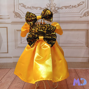 Vestido amarillo época