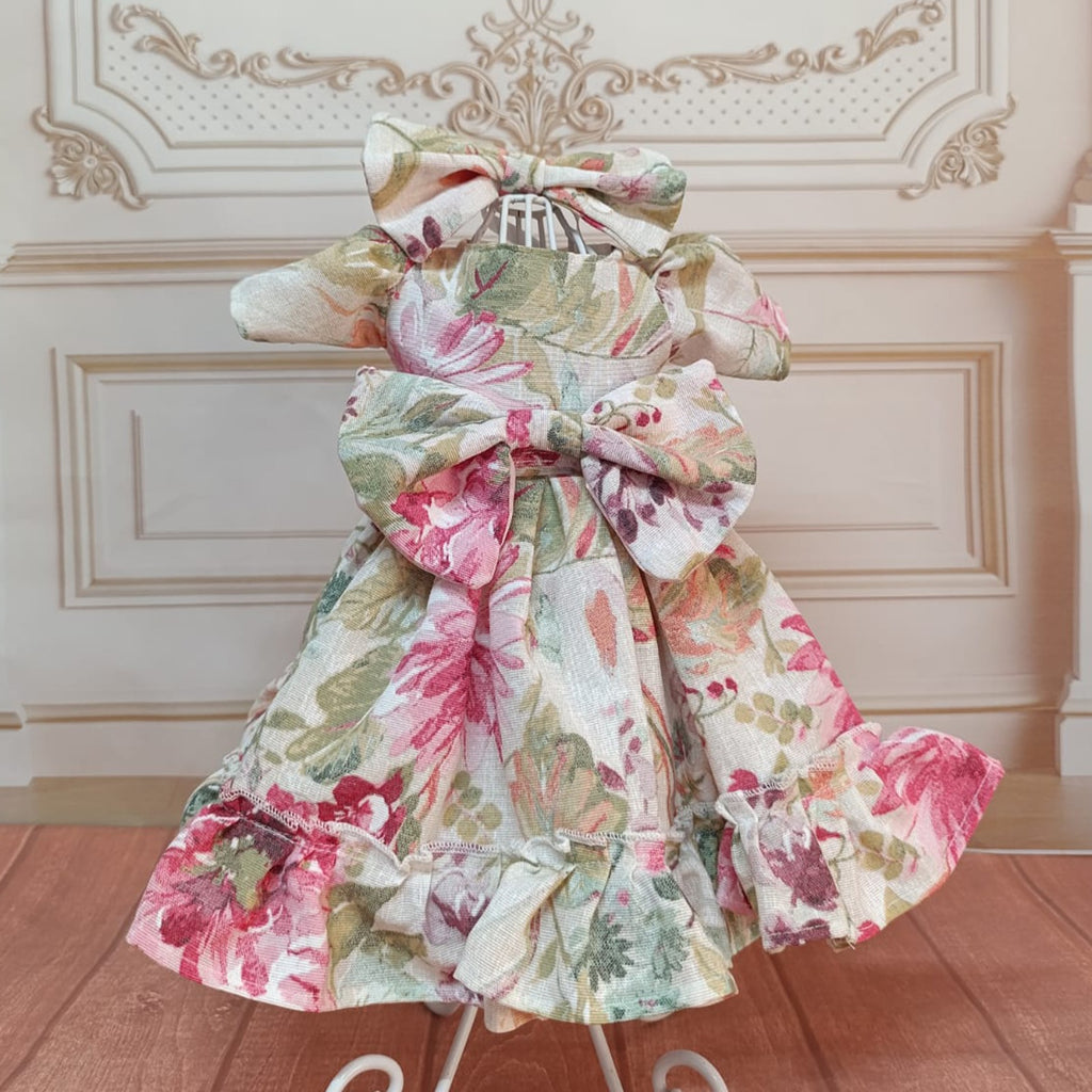 Vestido Hacienda Rosa 🌸