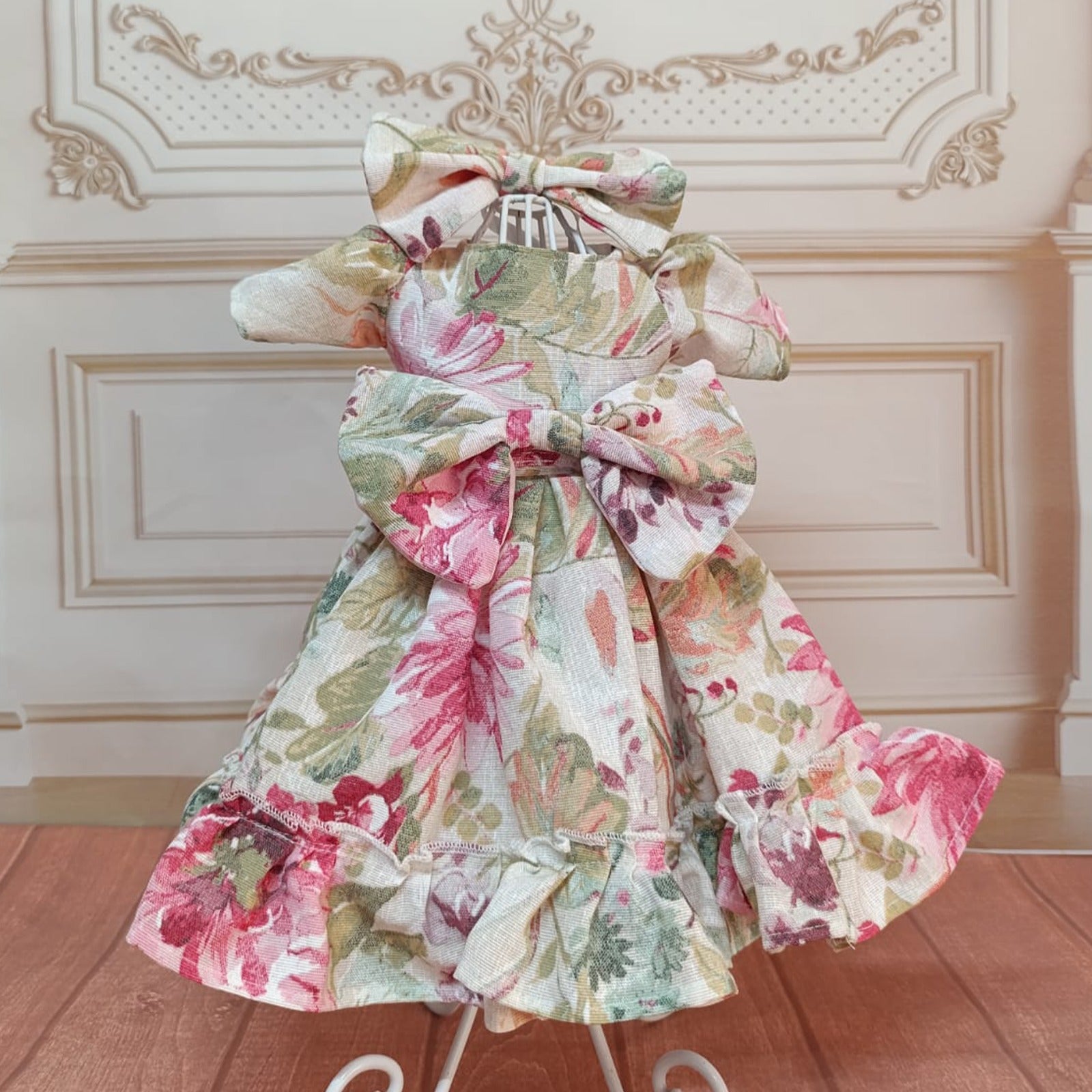 Vestido Hacienda Rosa 🌸
