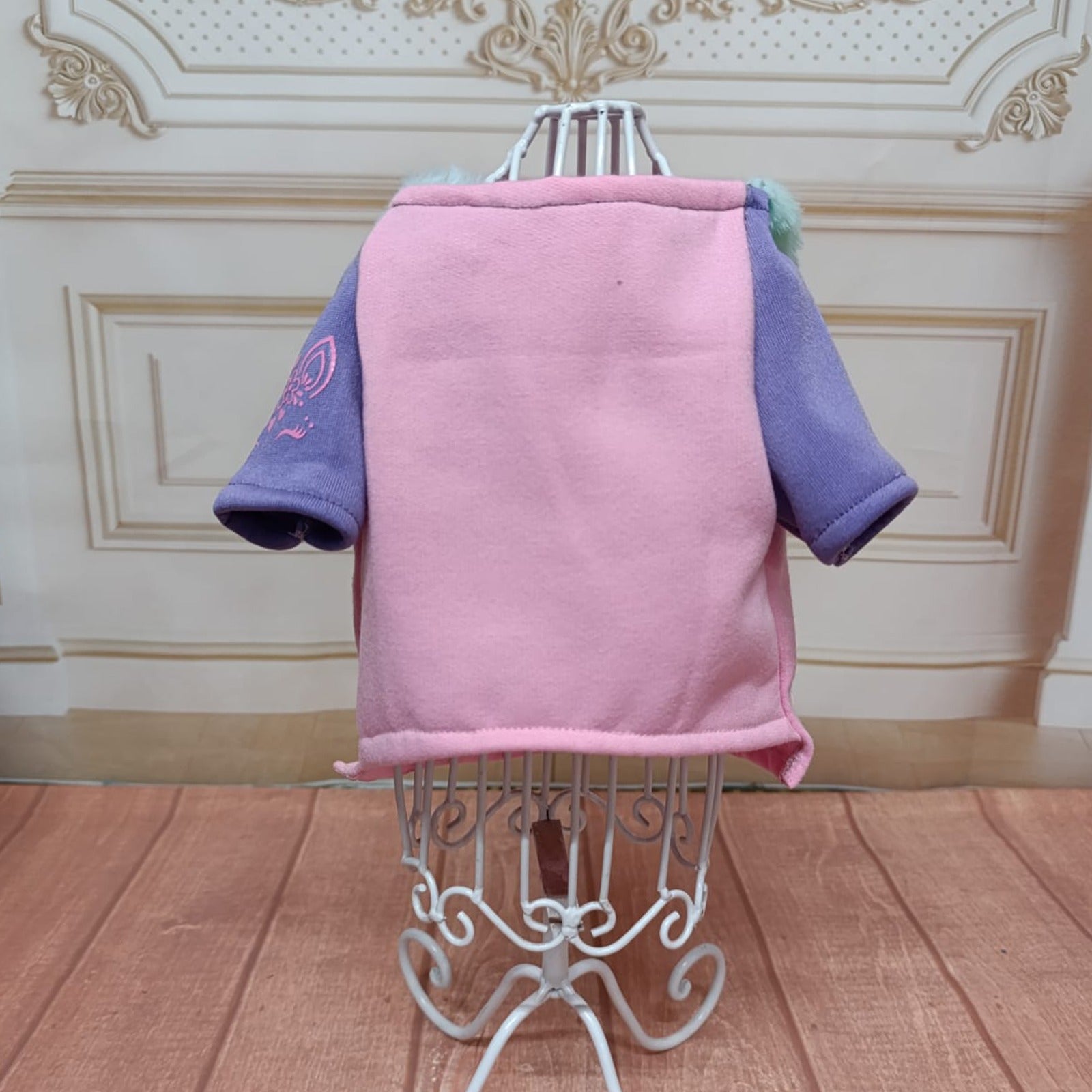 Sudadera unicornio morado rosa
