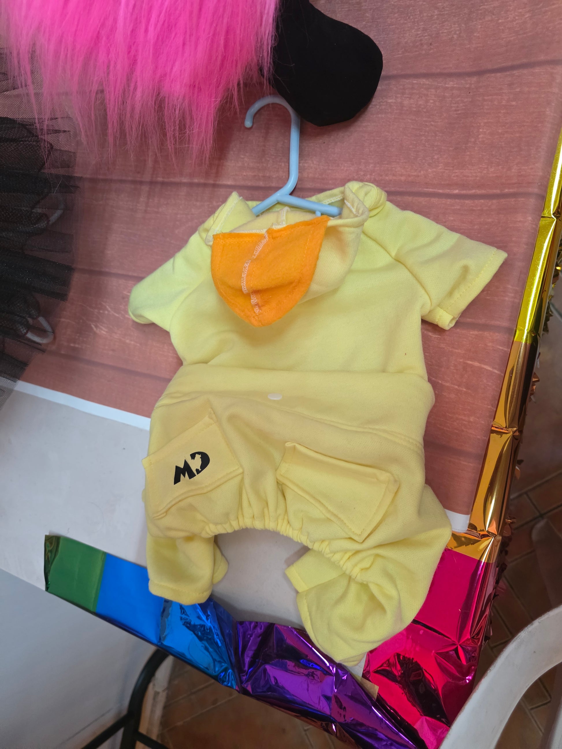 Enterizo pollito sudadera