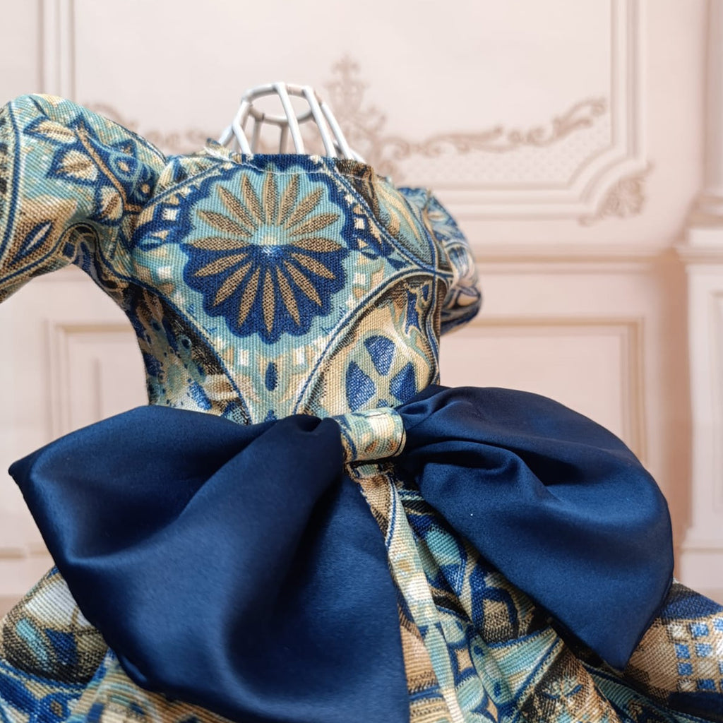 Vestido Talavera Real 💙🤍
