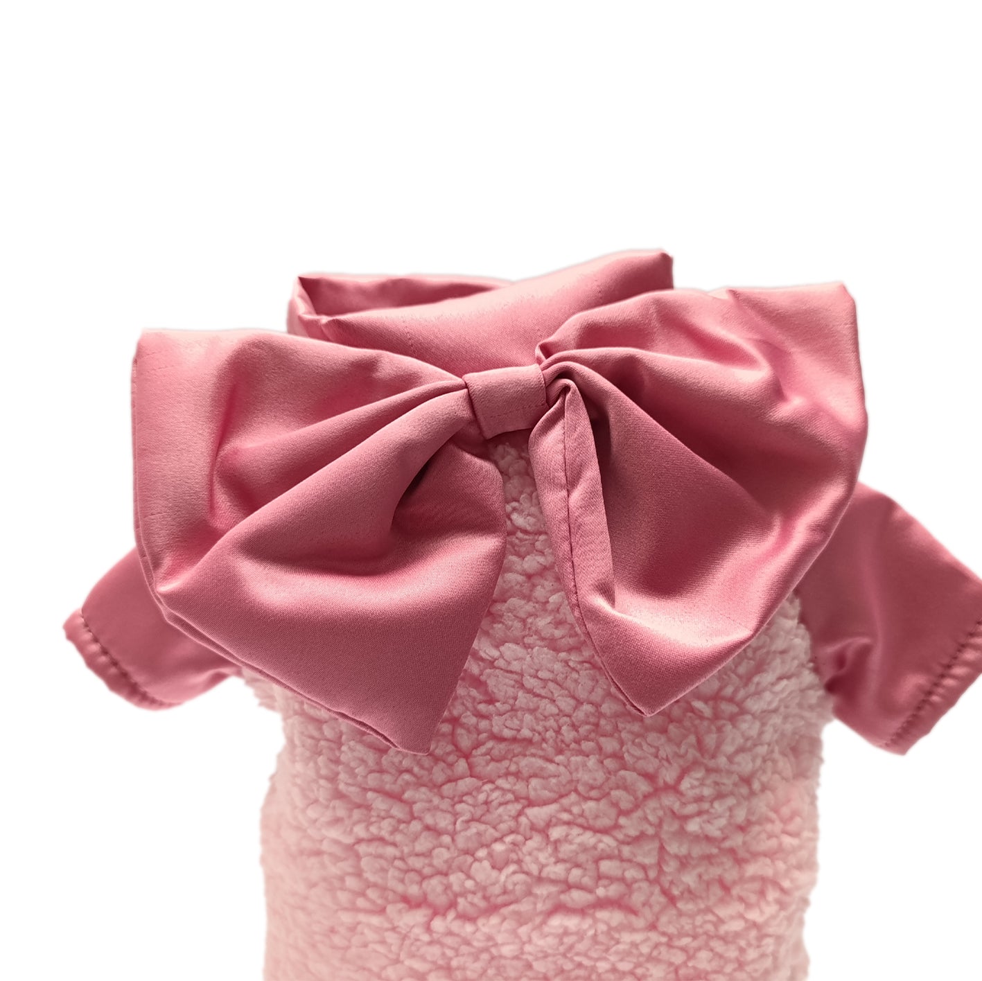 Sudadera borreguito rosa con boina