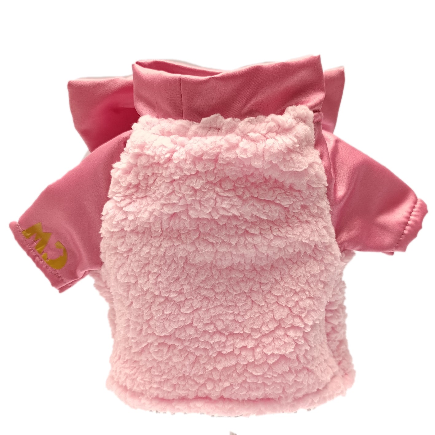 Sudadera borreguito rosa con boina
