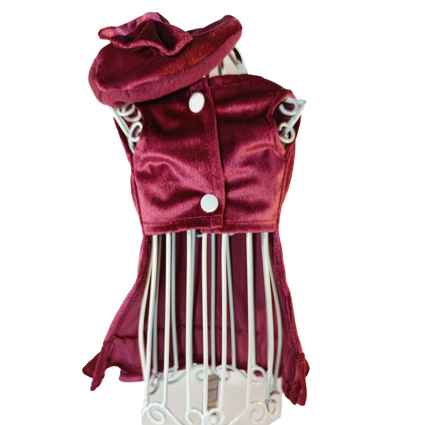 Jumper tinto con boina