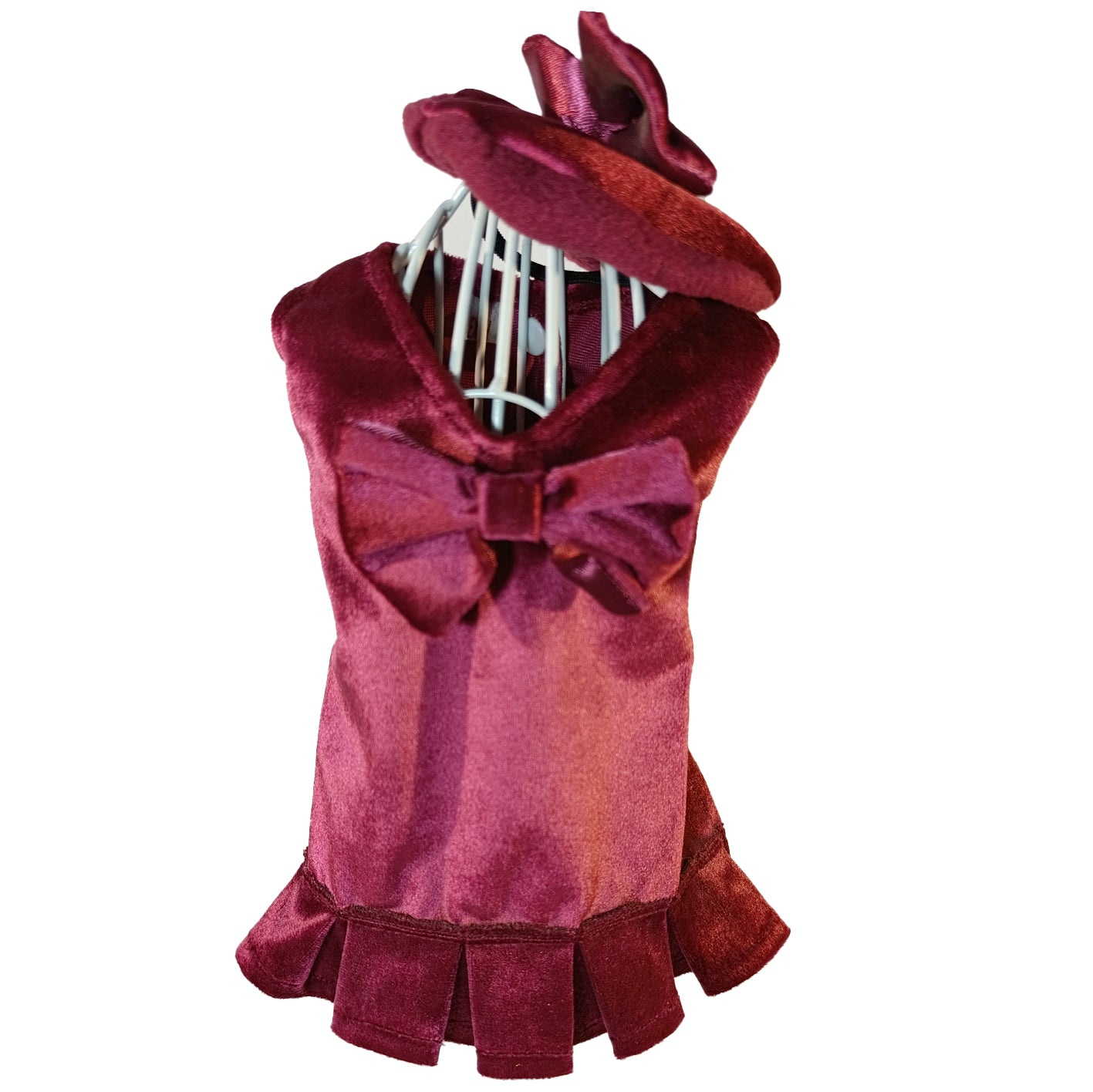 Jumper tinto con boina