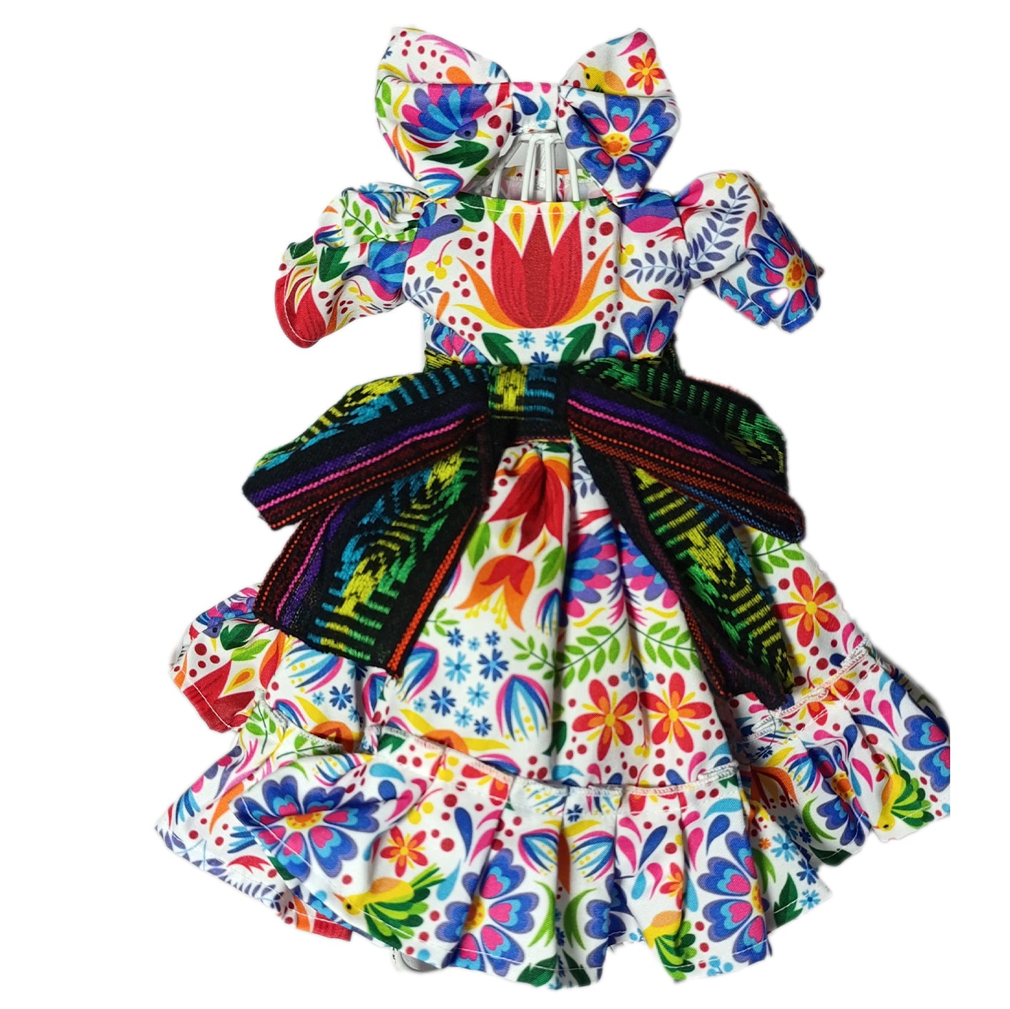 Vestido alegríjes blanco