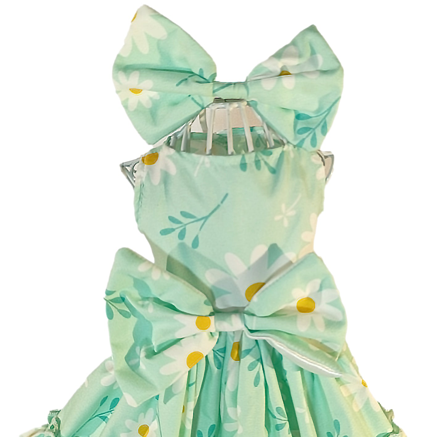 Vestido Margaritas aqua