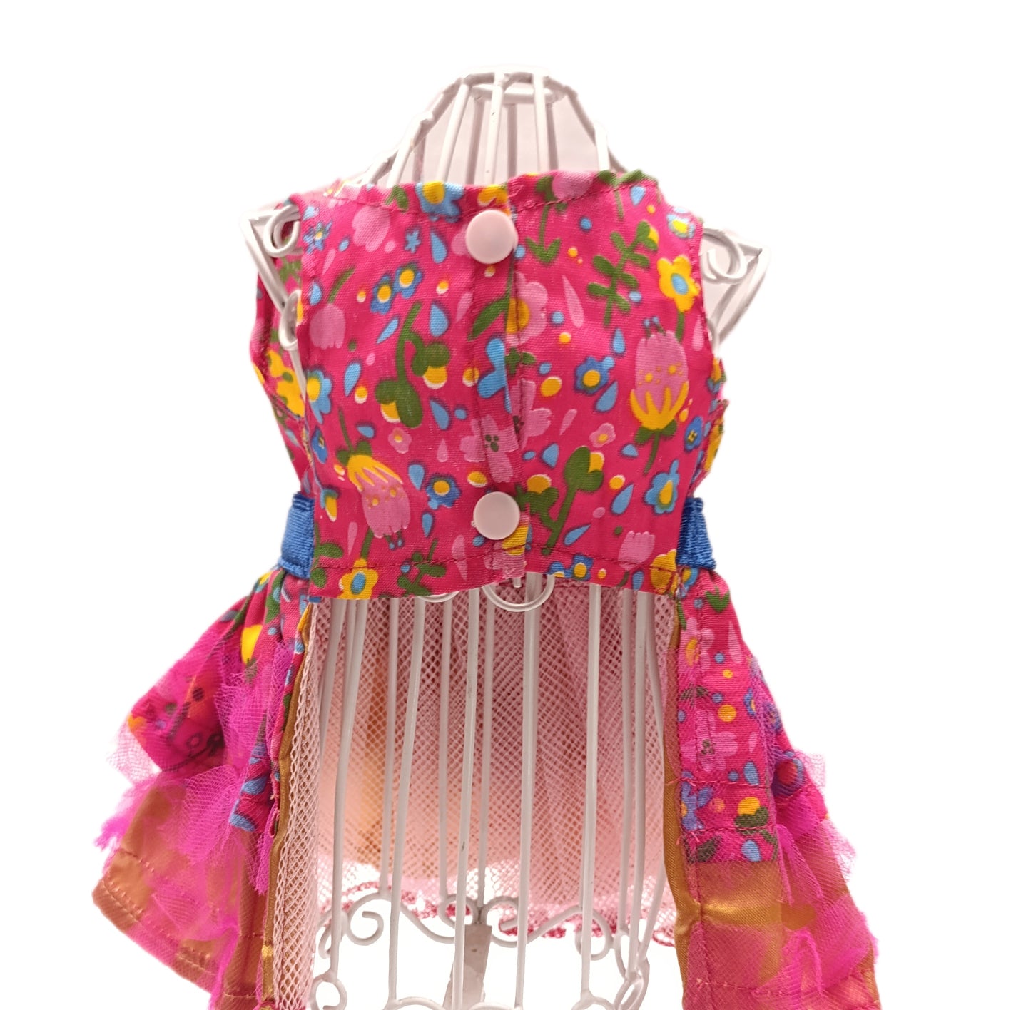 Vestido Rosa floreado