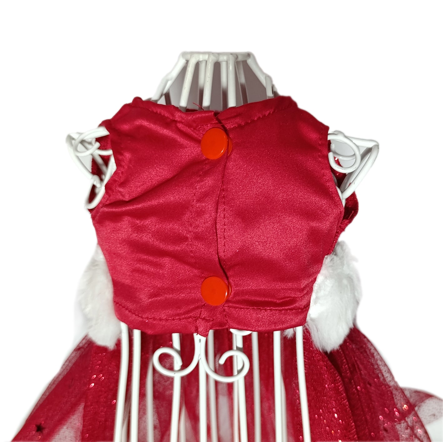 Vestido Delux elegante tutu rojo